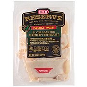 H-E-B Reserve Slow Roasted Turkey Breast - Family Pack