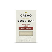 Cremo Body Bar, Exfoliating, Bourbon & Oak - 6 oz