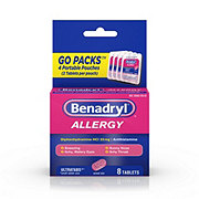Benadryl Allergy Ultratabs Tablets - Go Packs