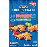 Hill Country Fare Fruit & Grain Cereal Bars Variety Pack - Texas-Size Pack