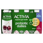 Activia Probiotic Dailies Blueberry & Cherry Yogurt Drink, Variety Pack