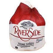 Riverside Frozen Whole Young Turkey, 8 - 12 lbs, Limit 1