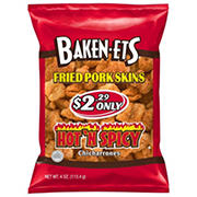 Baken-Ets Chicharrones Hot 'n Spicy Fried Pork Rinds