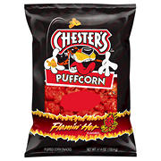 Chester's Flamin' Hot Puffcorn