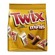 Twix Minis Caramel Cookie Bars Sharing Size Bag