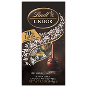 Lindt Extra Dark Chocolate Truffles