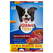 Kibbles 'n Bits Bacon & Steak Dog Food