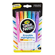 Crayola Take Note Erasable Highlighters - Assorted Ink
