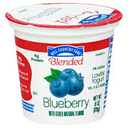 Hill Country Fare Blended Blueberry Low-Fat Yogurt