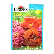 Burpee Zinnia, State Fair Mixed Colors Seeds