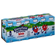Stonyfield Organic Kids Strawberry  Low Fat Yogurt Smoothie