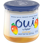 Yoplait Oui Mango French Style Yogurt