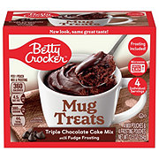 Betty Crocker Triple Chocolate Fudge Mug Treats