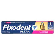 Fixodent Ultra Max Hold Denture Adhesive Cream