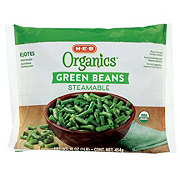 H-E-B Organics Frozen Steamable Green Beans