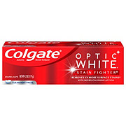 Colgate Optic White Anticavity Toothpaste - Clean Mint