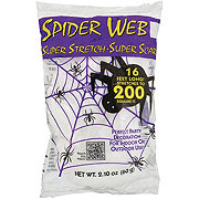 Fun World Super Stretch Spider Web Halloween Decor