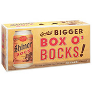 Shiner Bock Beer 18 pk Cans
