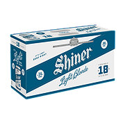 Shiner Light Blonde Beer 18 pk Cans