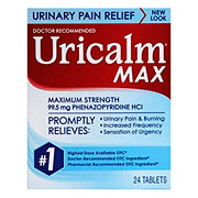 Uricalm Max Maximum Strength Urinary Pain Relief Tablets