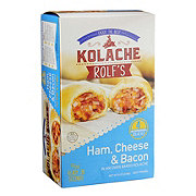 Kolache Rolf's Ham Cheese & Bacon