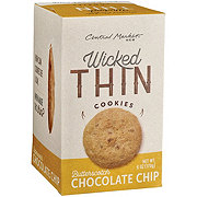 Central Market Wicked Thin Cookies - Butterscotch Chocolate Chip