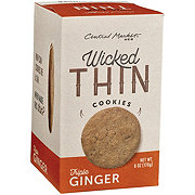 Central Market Wicked Thin Cookies - Triple Ginger