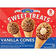 Hill Country Fare Sweet Treats Vanilla Ice Cream Cones