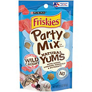 Friskies Purina Friskies Natural Cat Treats, Party Mix Natural Yums With Wild Tuna