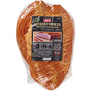 H-E-B Fully Cooked Applewood Smoked Sliced Uncured Half Ham
