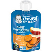 Gerber Natural for Toddler Pouch - Apple Sweet Potato & Cinnamon