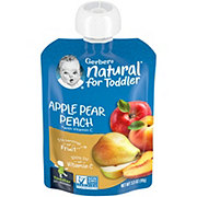 Gerber Natural for Toddler Food Pouch - Apple Pear & Peach