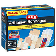 H-E-B Variety Pack Antibacterial Bandages