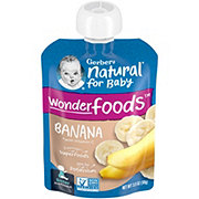 Gerber Natural for Baby Wonderfoods Pouch - Banana