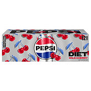 Pepsi Wild Cherry Diet Cola 12 pk Cans