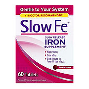 Slow Fe Slow Release Iron Supplement Tablets