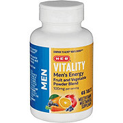 H-E-B Men's Vitality Energy Multivitamin Tablets