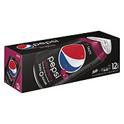 Pepsi Wild Cherry Zero Sugar Cola 12 oz Cans