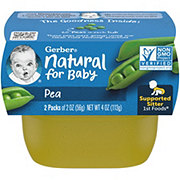 Gerber Natural for Baby 1st Foods - Pea