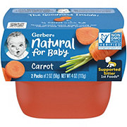 Gerber Natural for Baby 1st Foods - Carrot