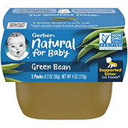 Gerber Natural for Baby 1st Foods - Green Bean
