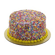 H-E-B Bakery Sprinkle Cake