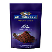 Ghirardelli 100% Cocoa Dutch Process Unsweetened Cocoa Powder Premium Baking Cocoa