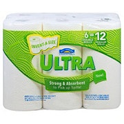 Sparkle® Pick-A-Size® Paper Towels, 24 Double Rolls = 48  Regular Rolls : Health & Household