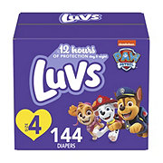 Luvs Paw Patrol Baby Diapers - Size 4
