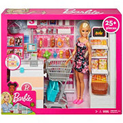 Barbie Supermarket Playset with Doll