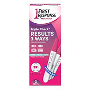 First Response Triple Check Triple Check Pregnancy Test Kit