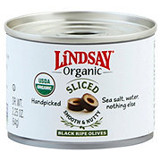 Lindsay Organic Sliced Black Ripe Olives