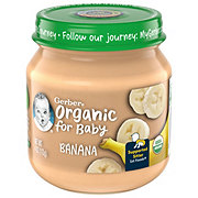 Gerber Organic for Baby 1st Foods - Banana
