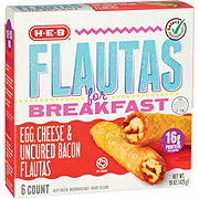 H-E-B Frozen Breakfast Flautas - Bacon, Egg & Cheese